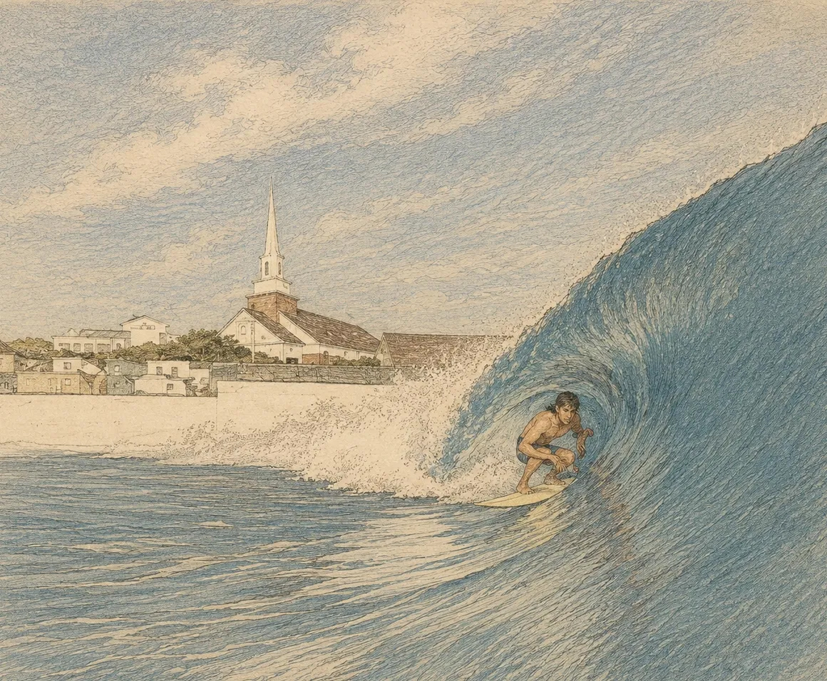 Surfer Illustration